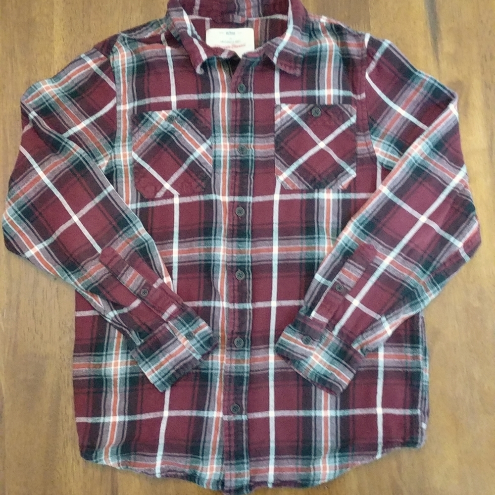 Boy's Urban Pipeline Flannel Shirt